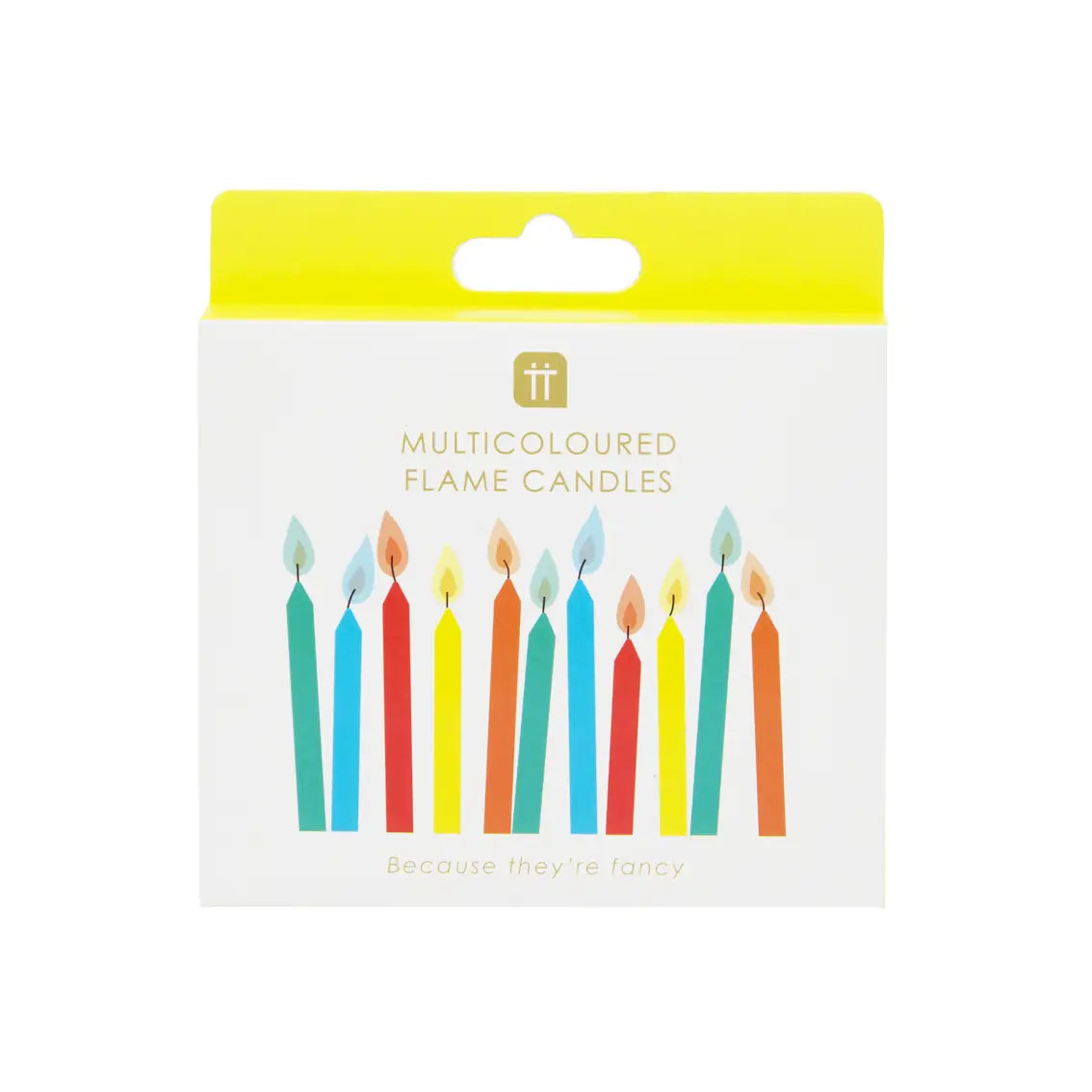 Multicolored Flame Candles