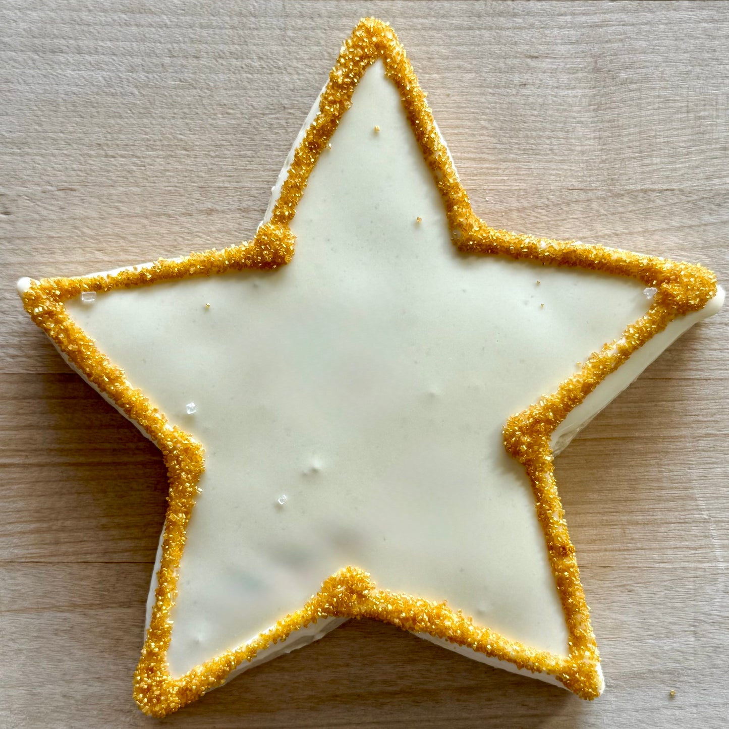 Decorated Star Cookie