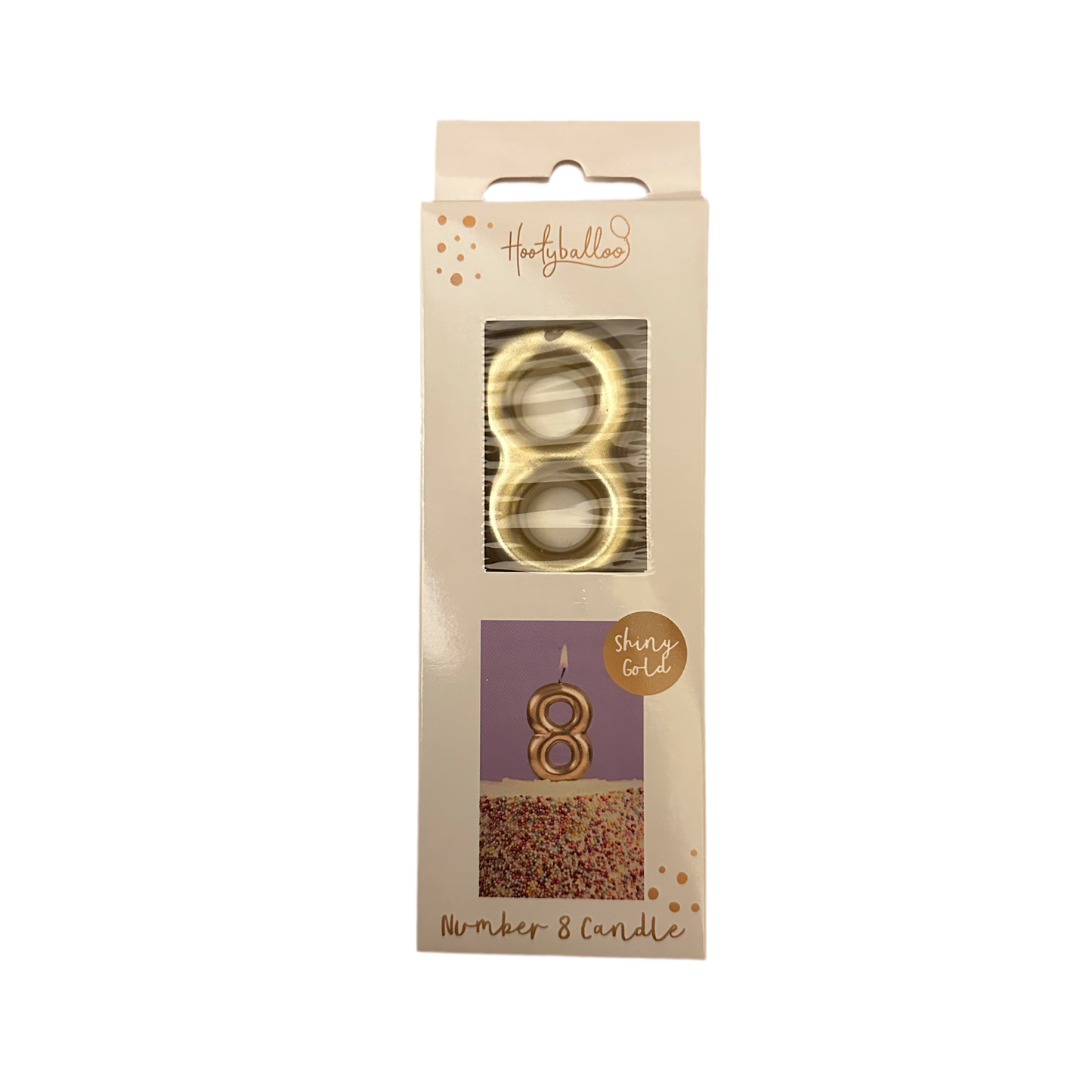 Number 8 Candle