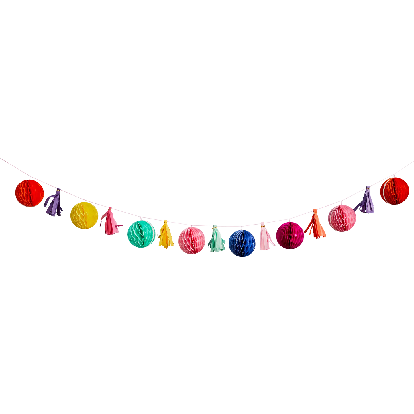 Tassel & Honeycomb Garland