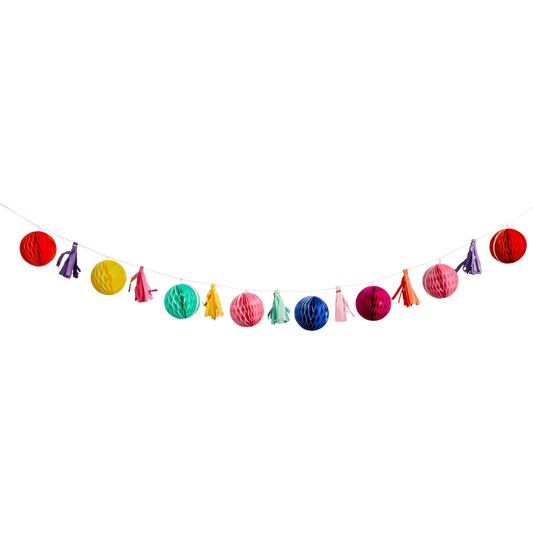 Tassel & Honeycomb Garland