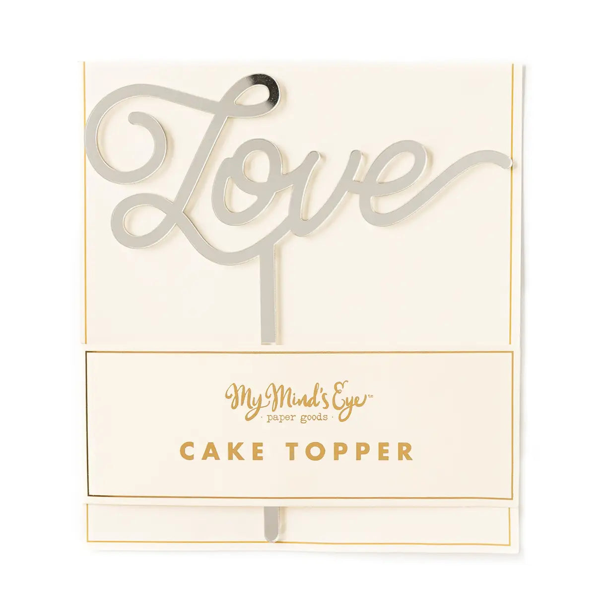 Love Cake Topper