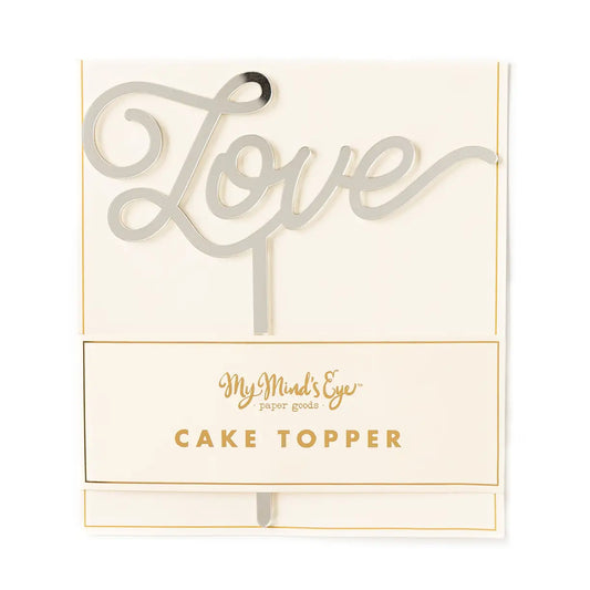 Love Cake Topper