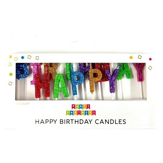 Happy Birthday Candle Set