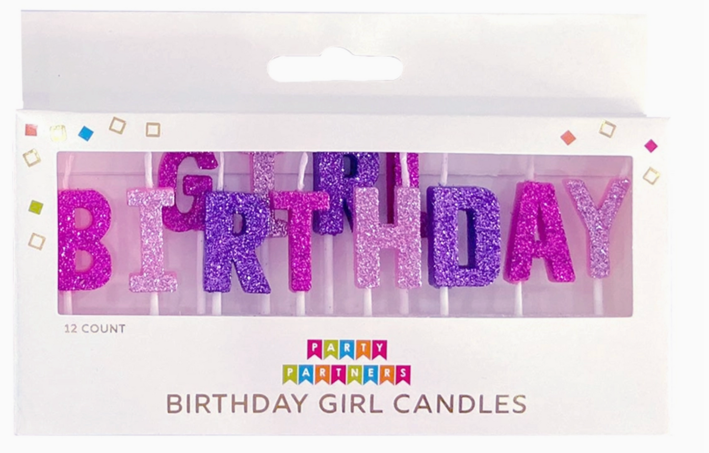 Birthday Girl Candle Set