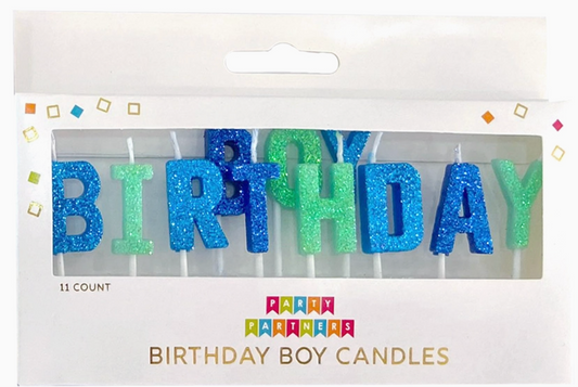 Birthday Boy Candles